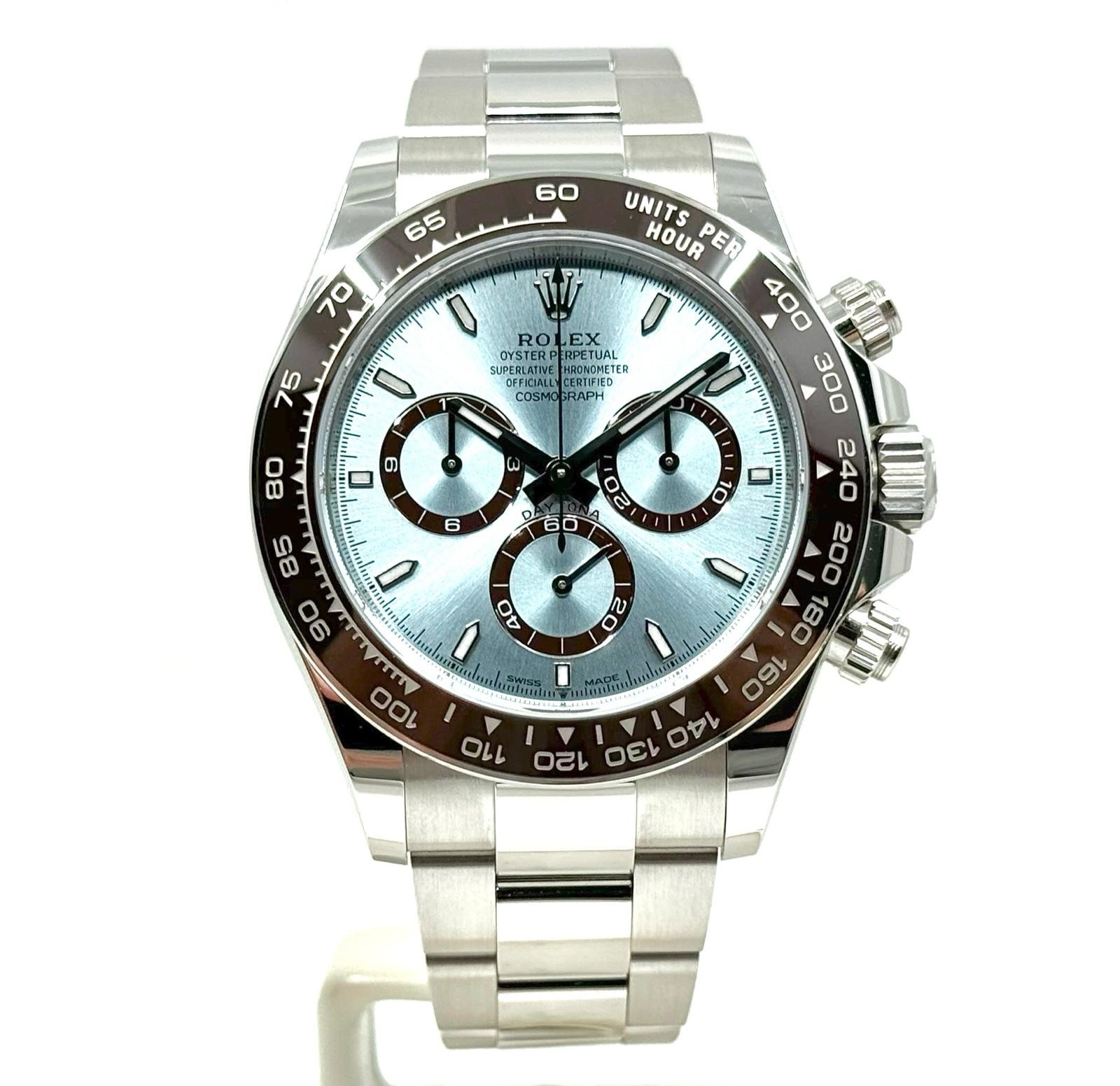 Rolex Daytona 126506 Platinum Ice Blue Platona The Finest Time