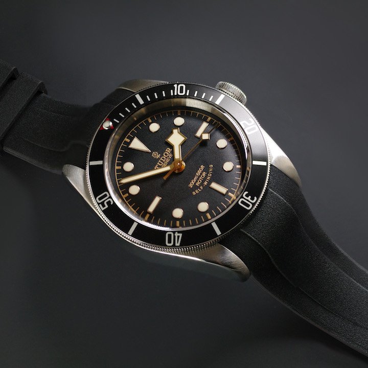 Rubber B for Tudor Heritage Black Bay 41 & Chrono 42