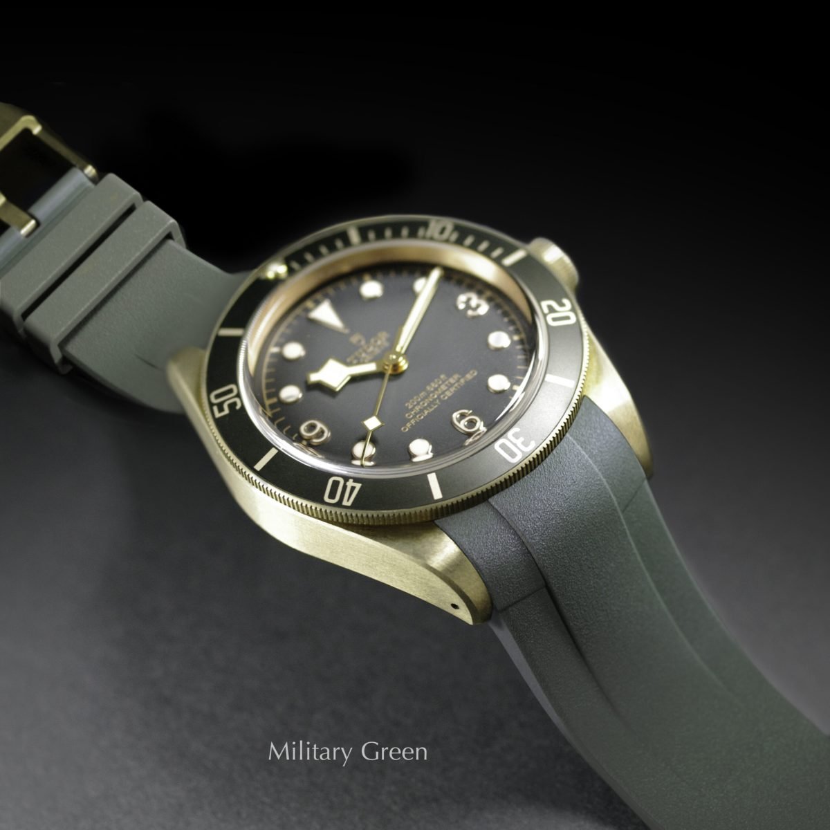 Rubber B for Tudor Black Bay Bronze 43MM