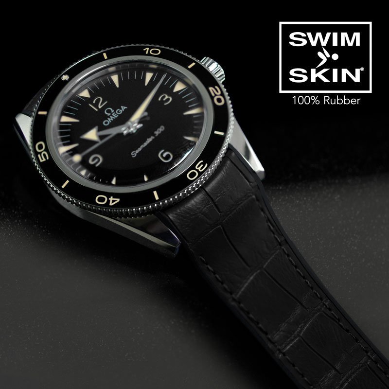 Rubber B for Omega Seamaster 300 Heritage Tang Buckle