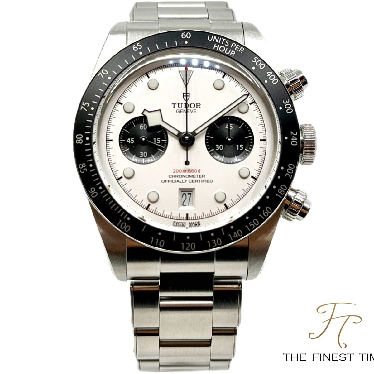 Tudor Black Bay Chrono 79360N White 79360N Panda Steel