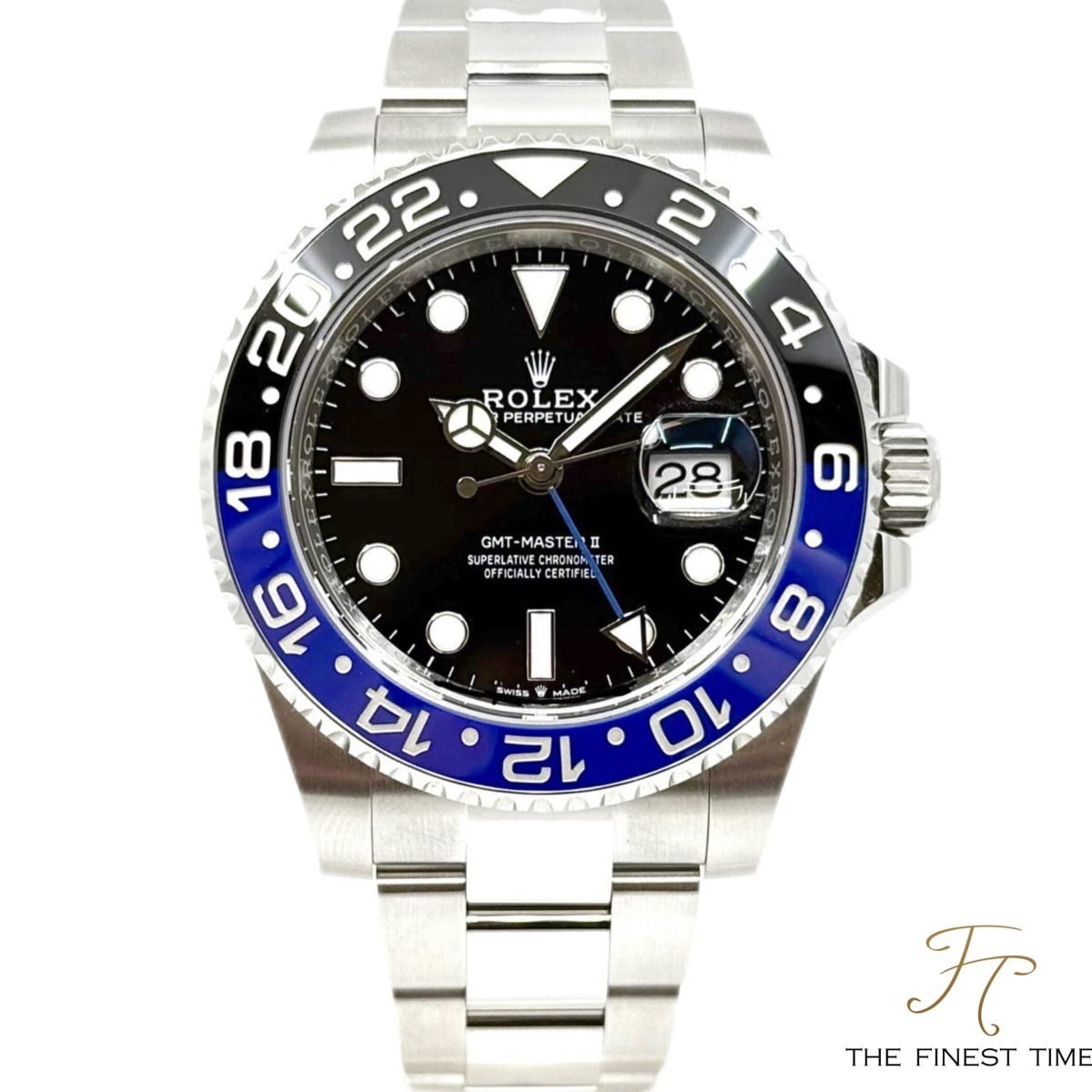 Rolex GMT-Master II 126710BLNR Oyster 126710BLNR Batman Oyster