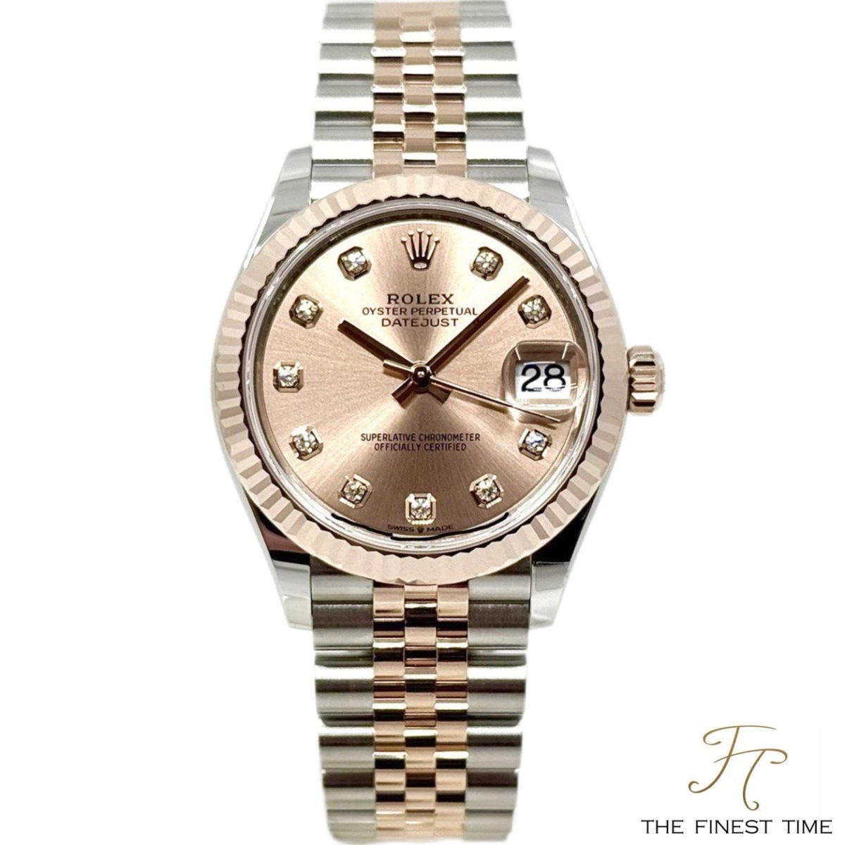 Rolex Datejust 31 278271 Rose 10-Points Diamond 278271 Rose Diamonds Jubilee