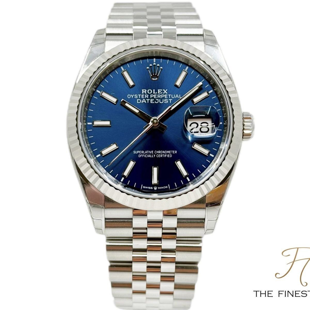Rolex Datejust 36 126234 Blue Jubilee