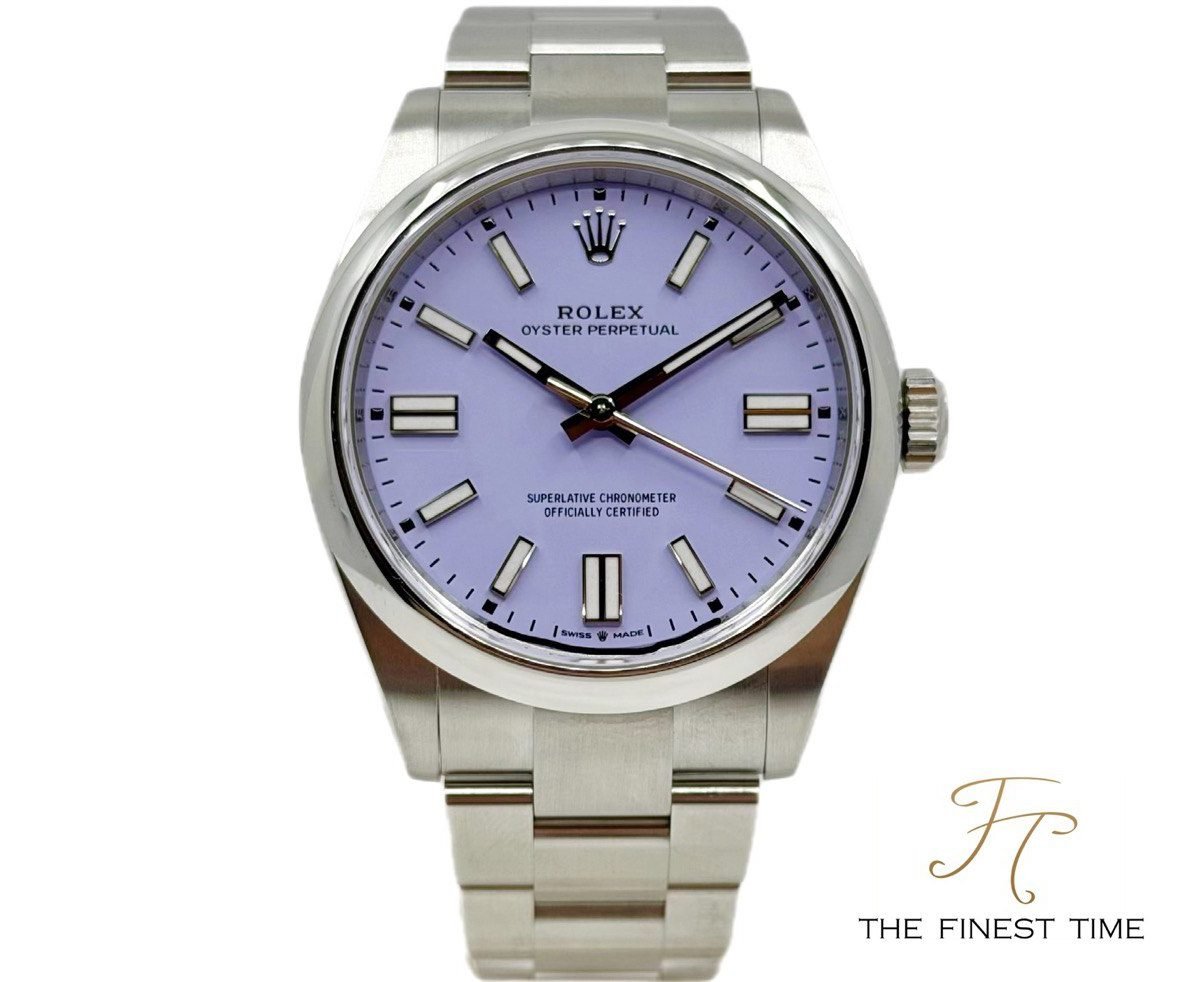 Rolex Oyster Perpetual 41 134300 Lavender