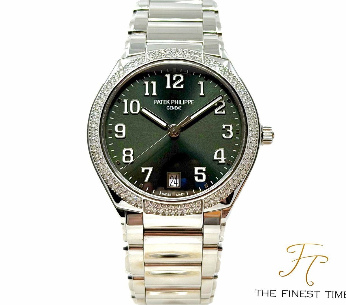 Patek Philippe Twenty~4 7300/1200A-011 Olive Green 7300/1200A-011 Green Twenty Four 7300/1200A-011