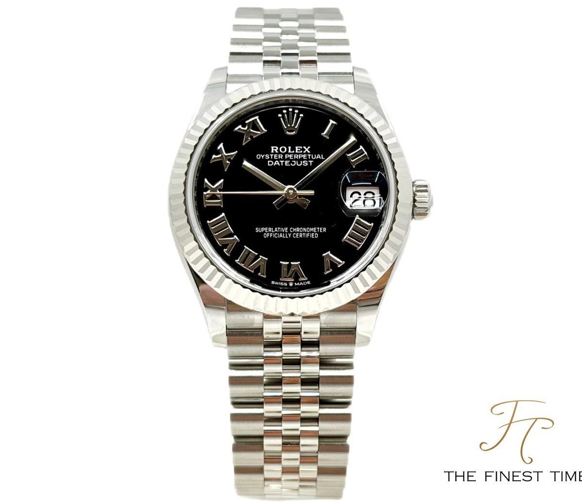 Rolex Datejust 31 278274 Black Roman Jubilee