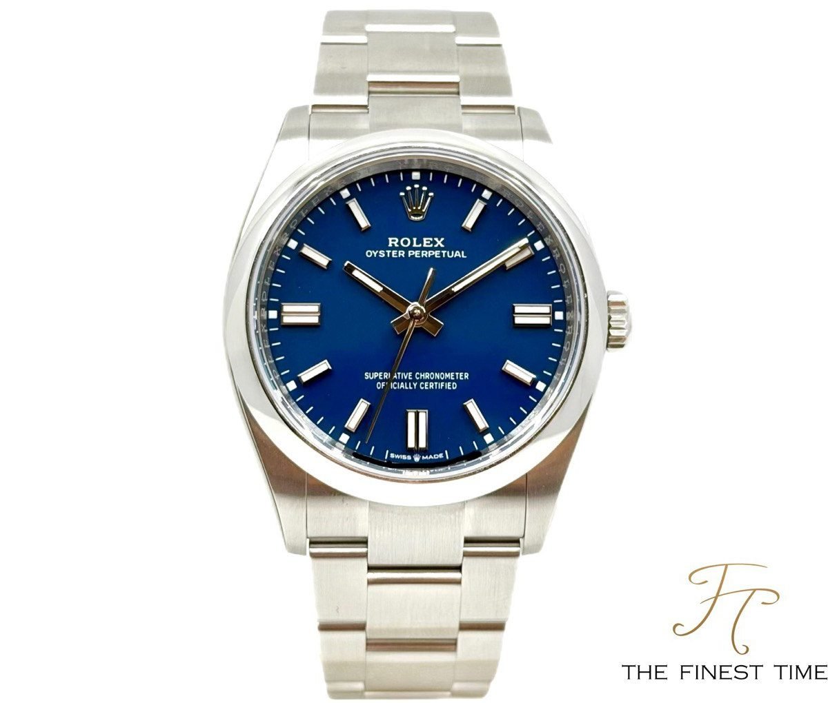 Rolex Oyster Perpetual 36 126000 Blue 126000 Med Blue
