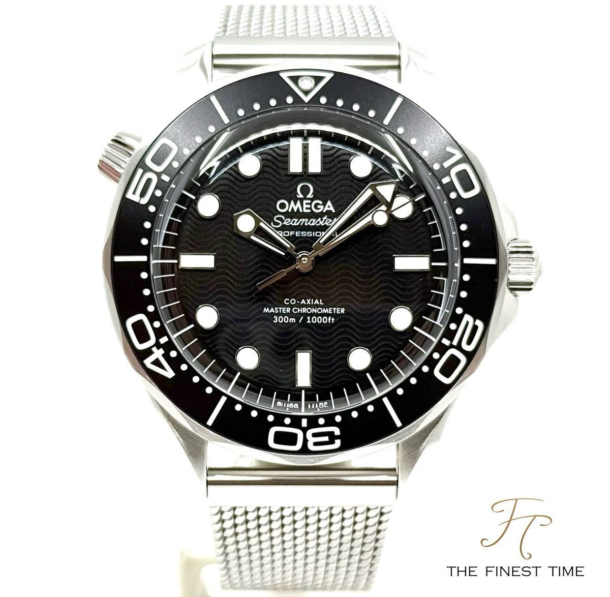 Omega Seamaster Diver 300M Master Chronometer 210.30.42.20.01.010 Mesh