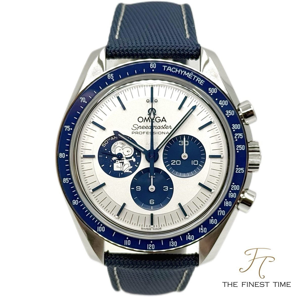 Omega Speedmaster Anniversary Series 310.32.42.50.02.001 Silver Snoopy Award