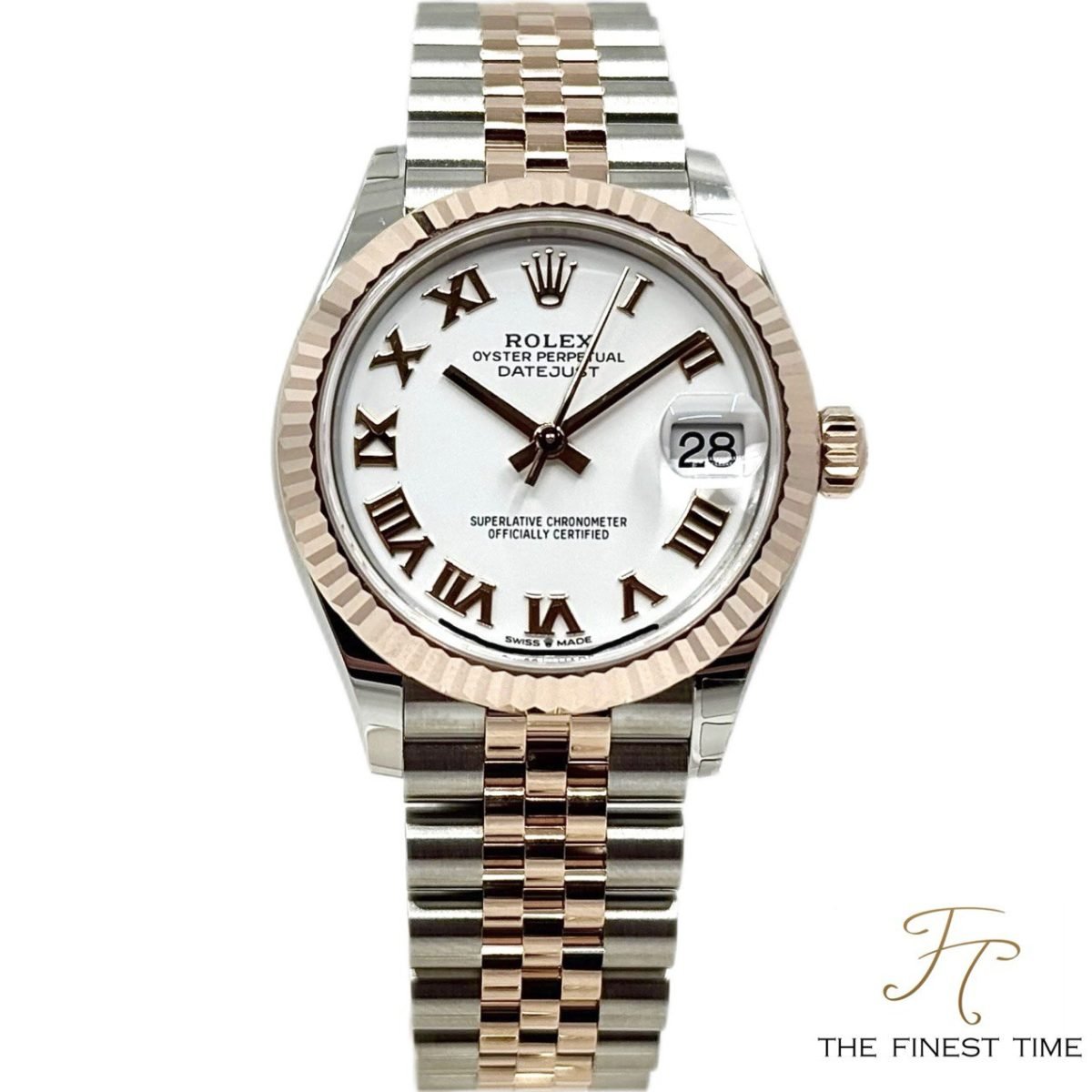 Rolex Datejust 31 278271 White Roman Jubilee