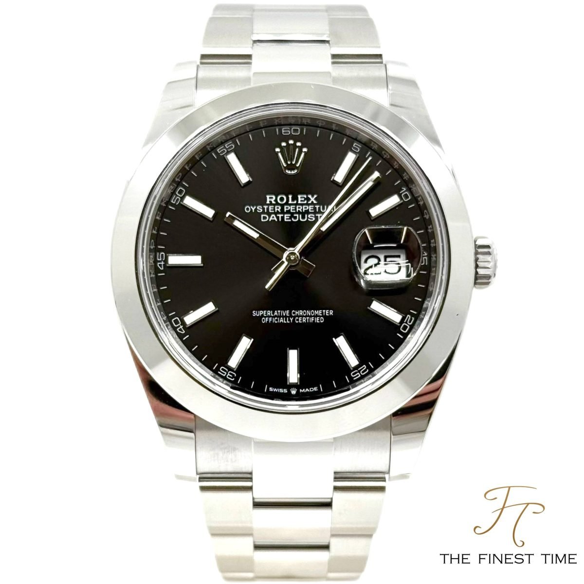 Rolex Datejust 41 126300 Black Oyster