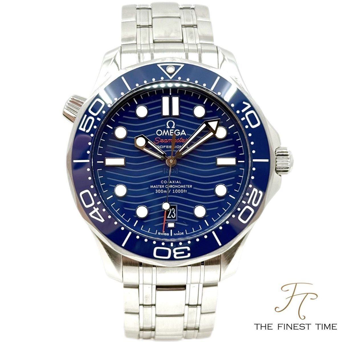 Omega Seamaster Diver Master Chronometer 210.30.42.20.03.001 Blue Steel