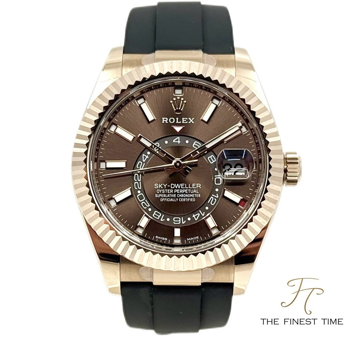 Rolex Sky-Dweller 326235 Chocolate 326235 Choco Oysterflex