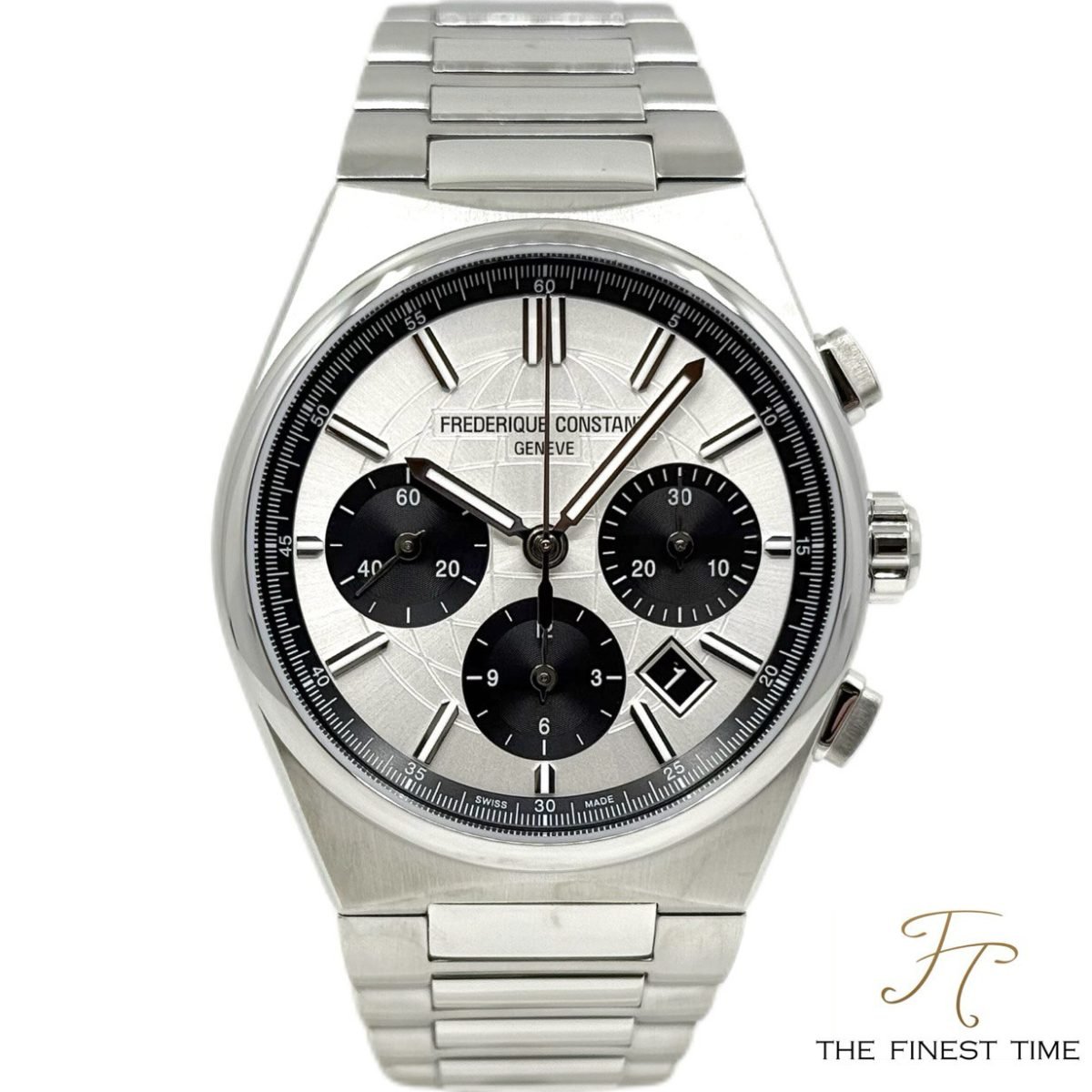 Frederique Constant Highlife Chronograph Automatic FC-391SB4NH6B White 41MM