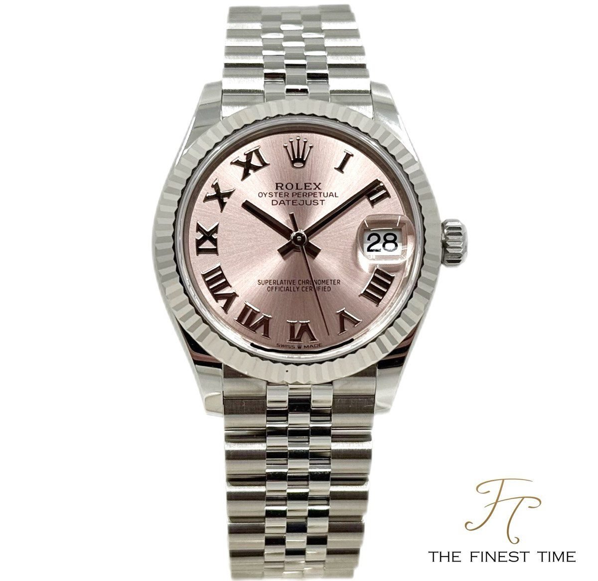 Rolex Datejust 31 278274 Pink 278274 Roman Pink Jubilee