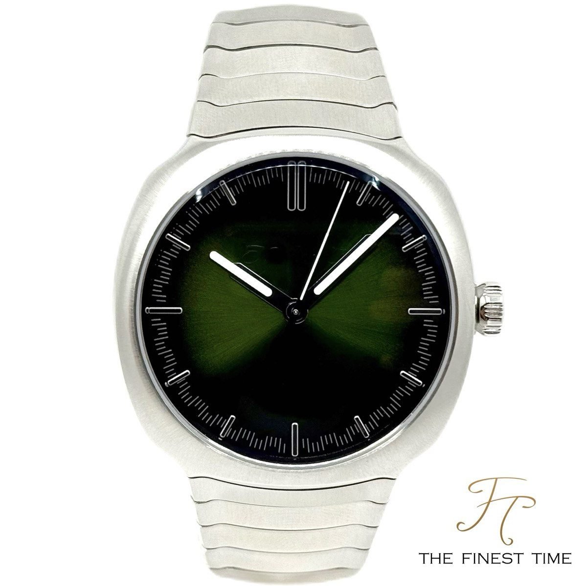 H. Moser & Cie. Streamliner Centre Seconds Matrix Green 6201-1200 40MM