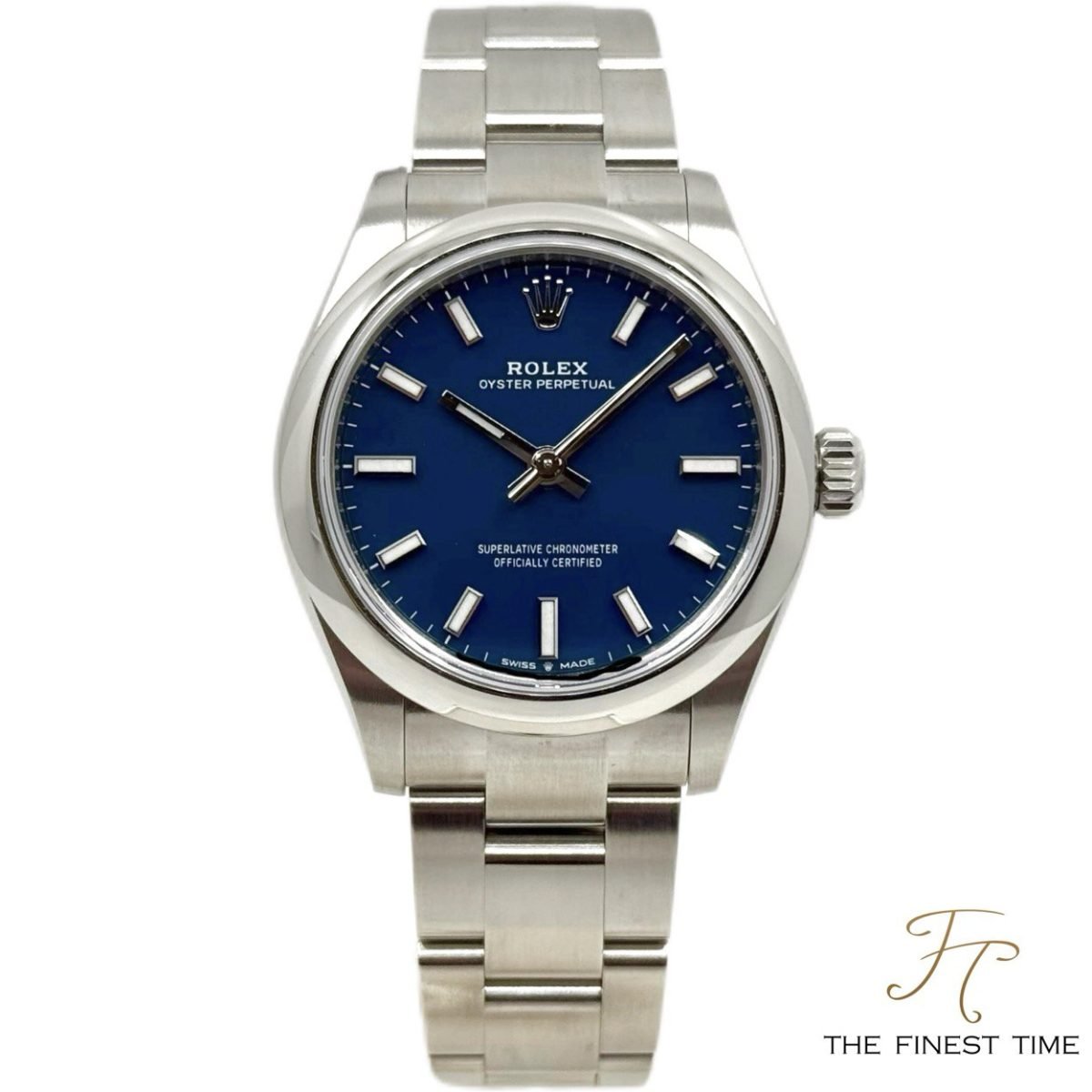 Rolex Oyster Perpetual 31 277200 Med Blue 277200 Blue