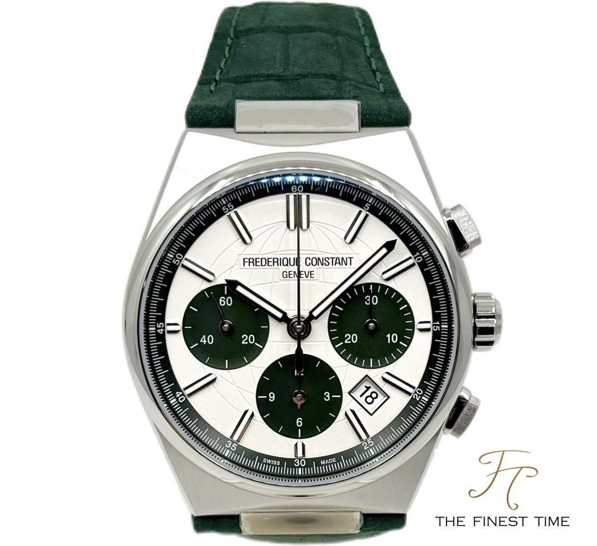 Frederique Constant Highlife Chronograph Automatic FC-391SGR4NH6 White 41MM