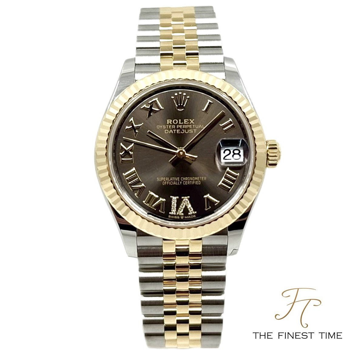 Rolex Datejust 31 278273 Dark Grey VI Diamond 278273 Grey Jubilee