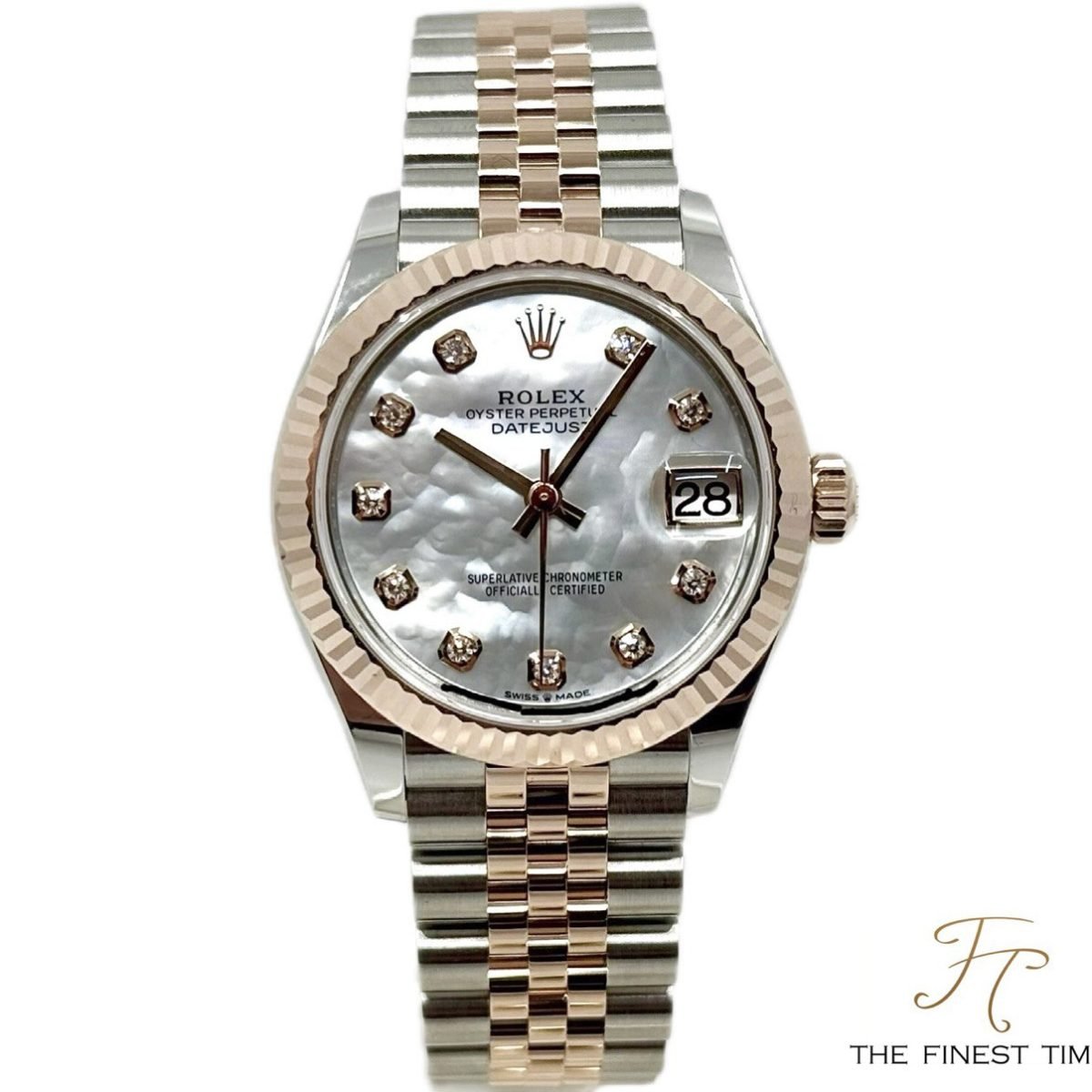 Rolex Datejust 31 278271 Mother-of-Pearl 10-Points Diamond 278271 MOP Diamonds Jubilee