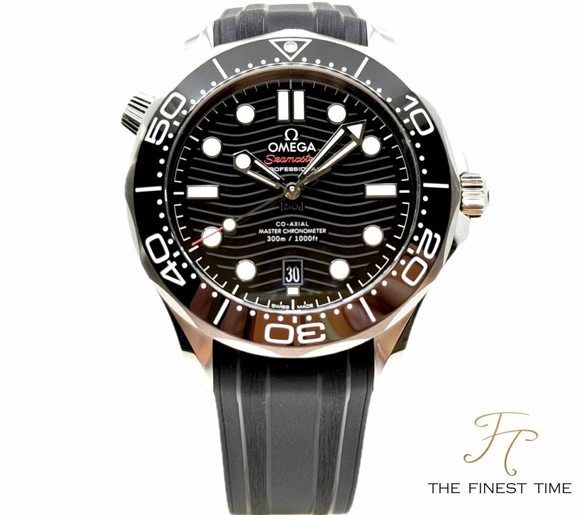 Omega Seamaster Diver 300M 210.32.42.20.01.001 Black Rubber