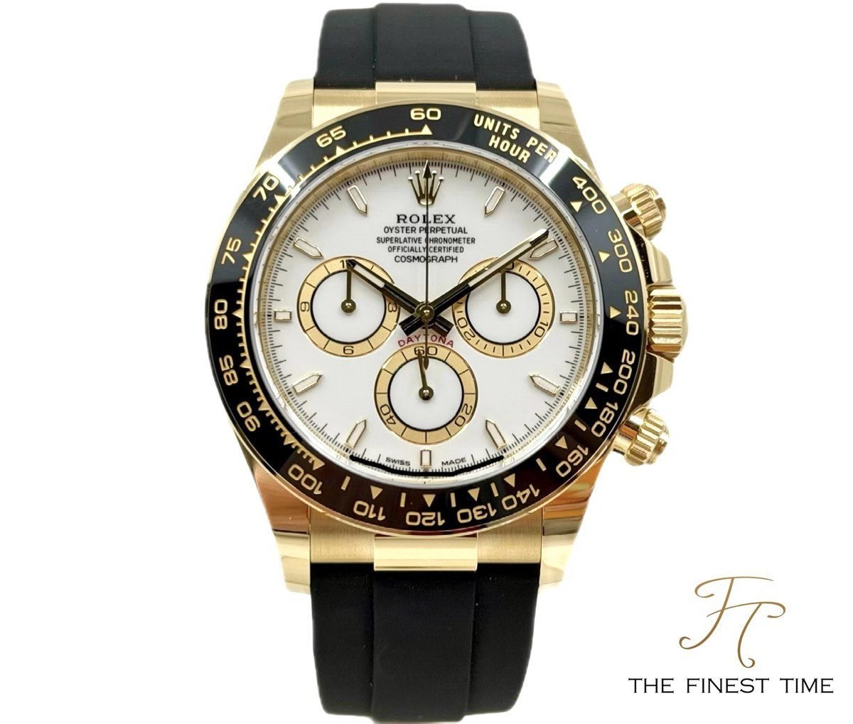 Rolex Daytona 126518LN White 126518 White Oysterflex