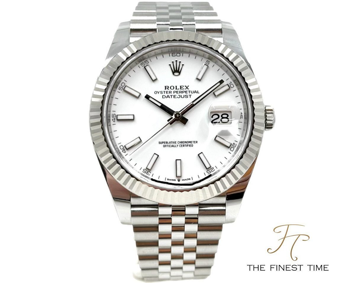 Rolex Datejust 41 126334 White Jubilee