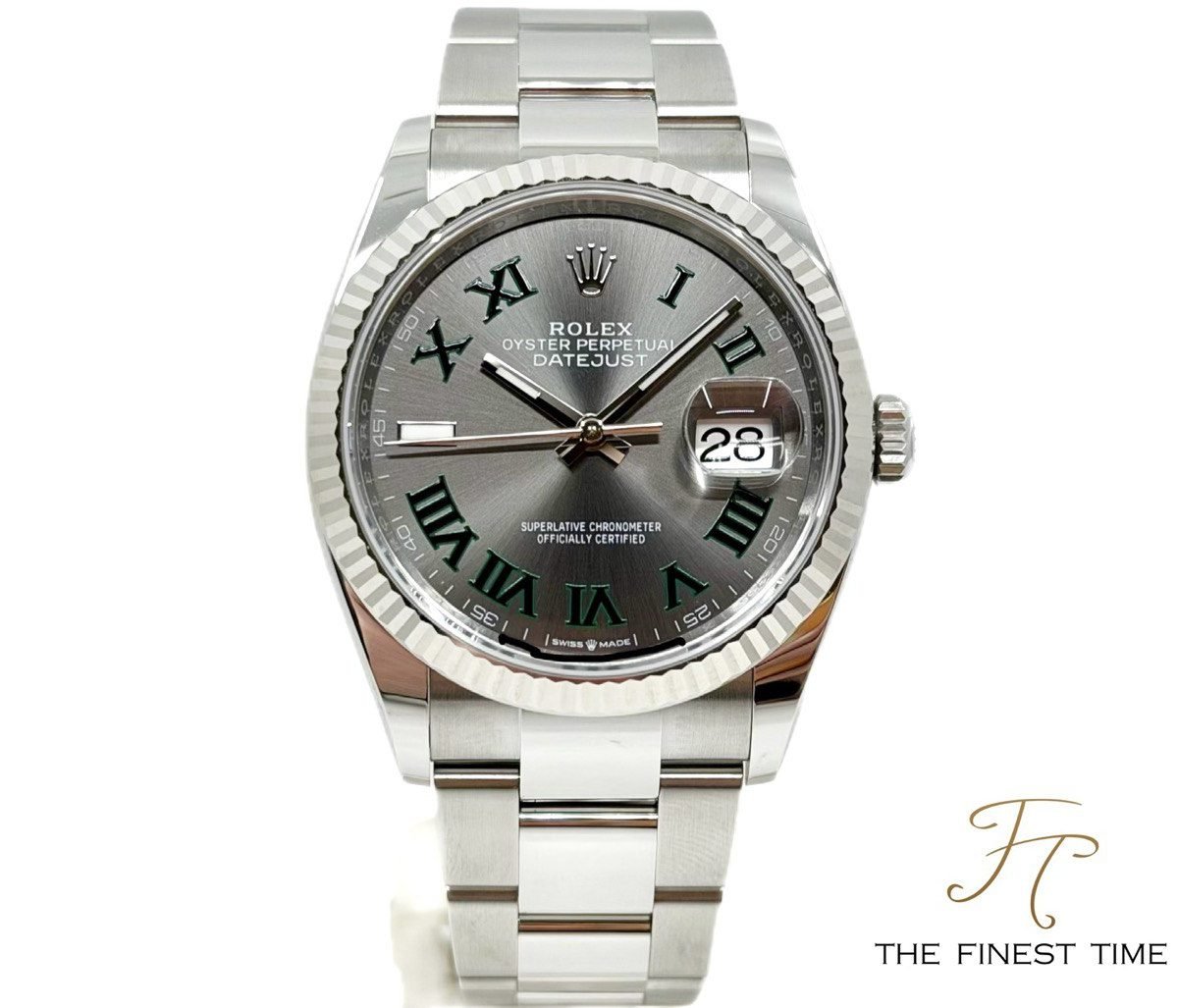 Rolex Datejust 36 126234 Slate 126234 Wimbledon Oyster