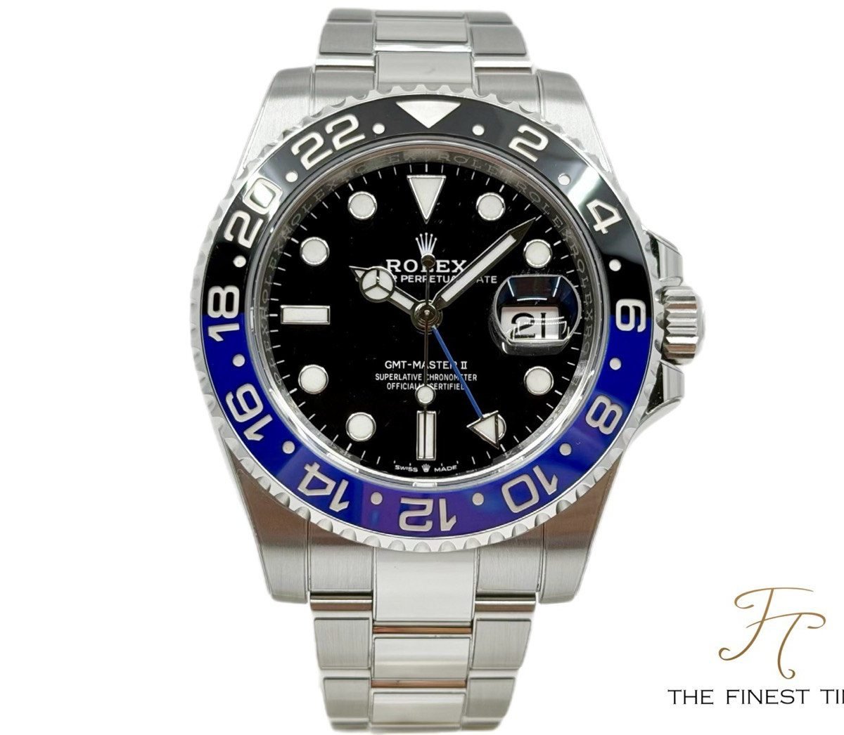 Rolex GMT-Master II 126710BLNR Oyster 126710BLNR Batman Oyster