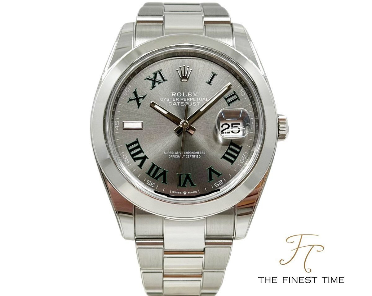 Rolex Datejust 41 126300 Slate 126300 Wimbledon Oyster