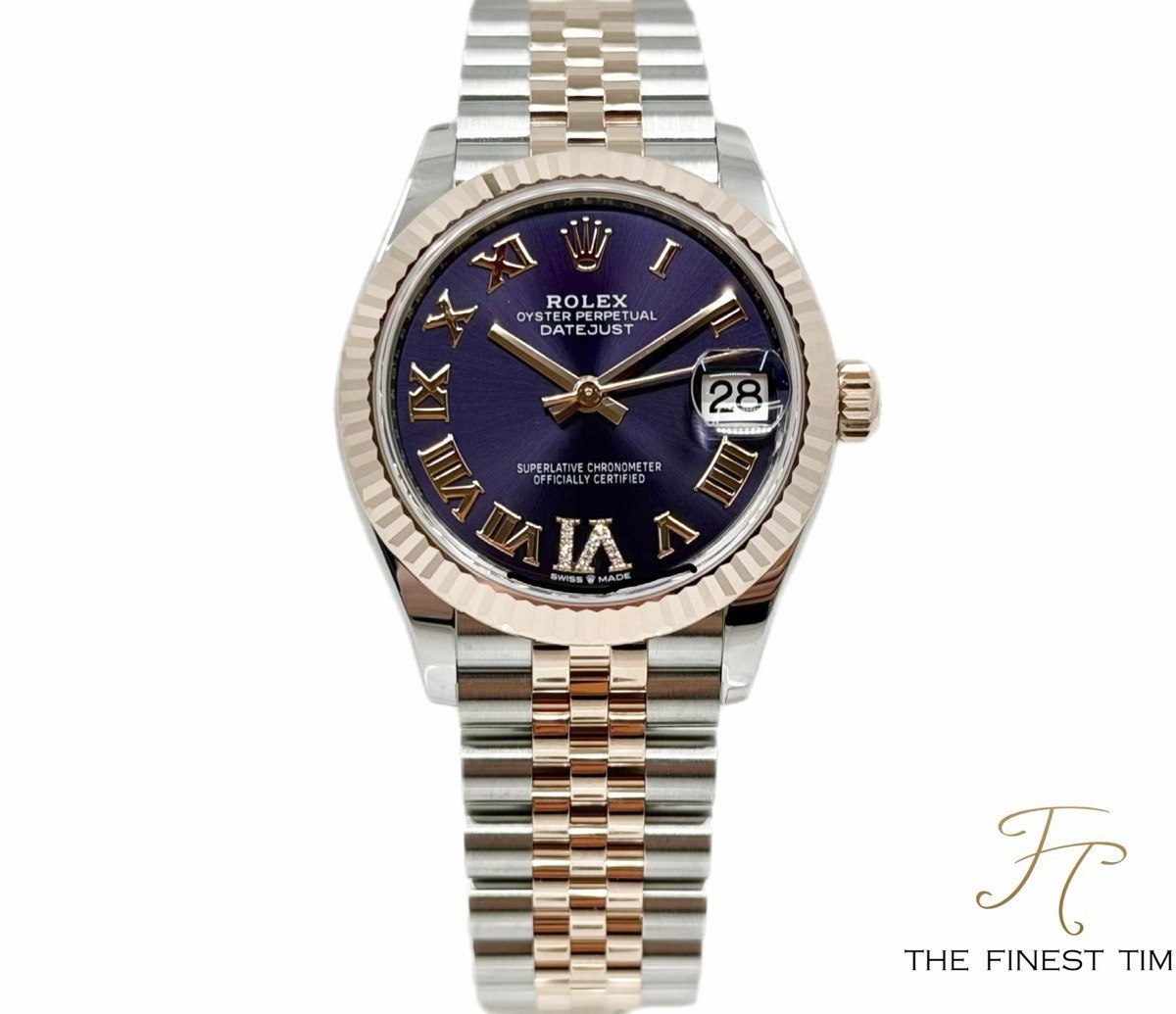 Rolex Datejust 31 278271 Aubergine VI Diamond 278271 Purple VI Diamond Jubilee