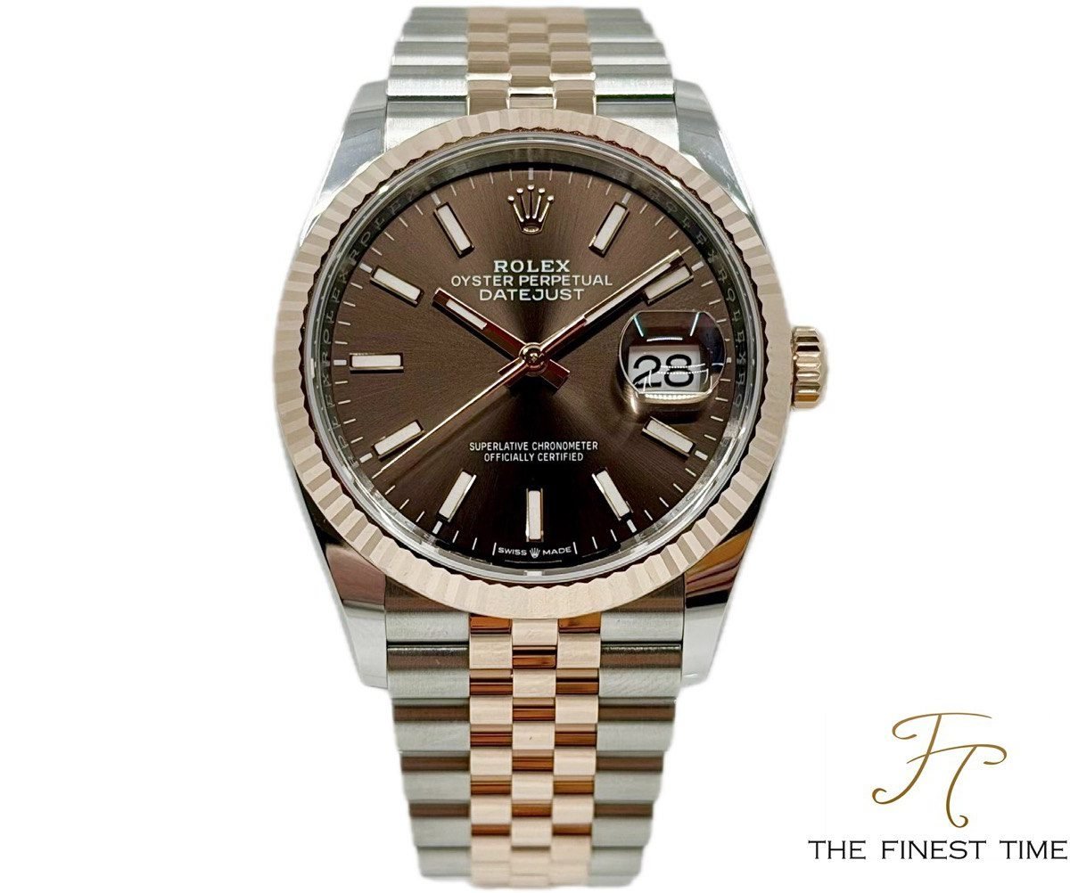 Rolex Datejust 36 126231 Choco 126231 Chocolate Jubilee