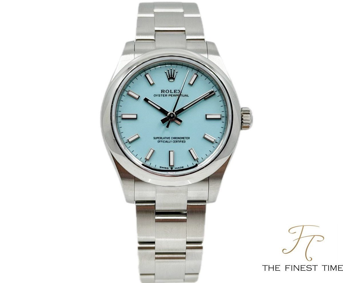 Rolex Oyster Perpetual 31 277200 Turquoise Blue 277200 Tiffany