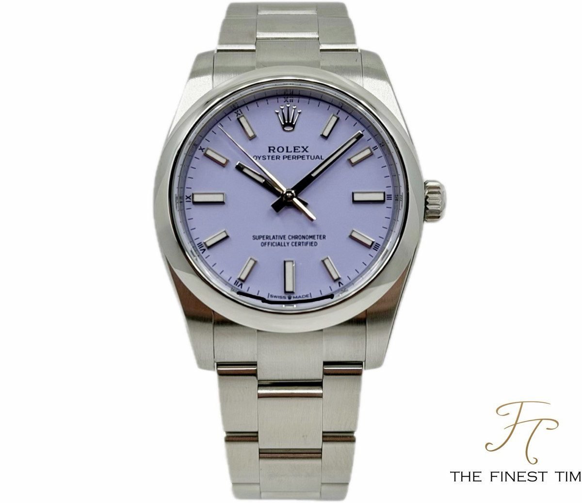 Rolex Oyster Perpetual 34 124200 Lavender