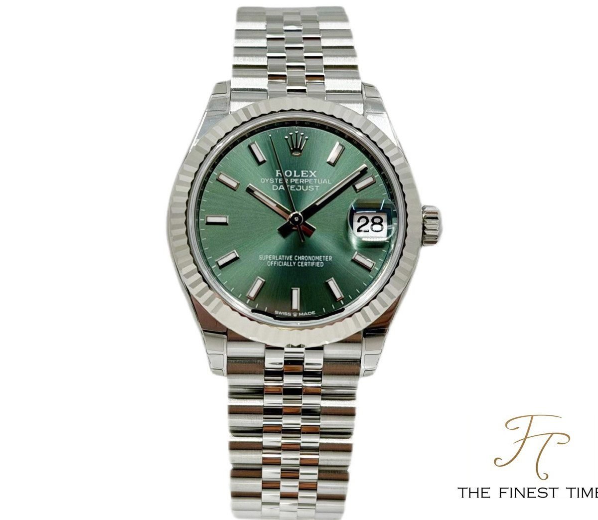 Rolex Datejust 31 278274 Green 278274 Mint Green Jubilee