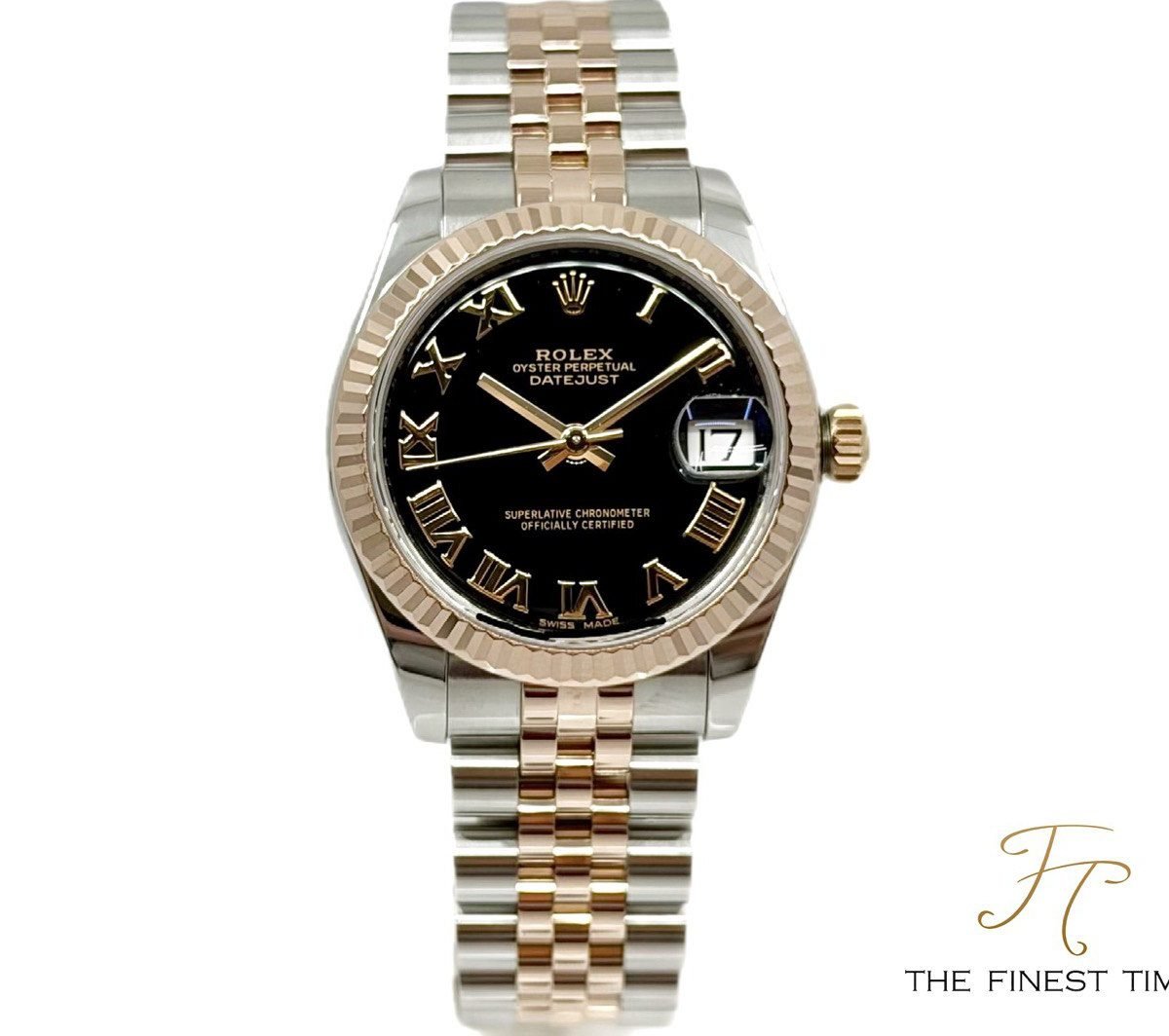 Rolex Datejust 31 178271 Black Roman Jubilee