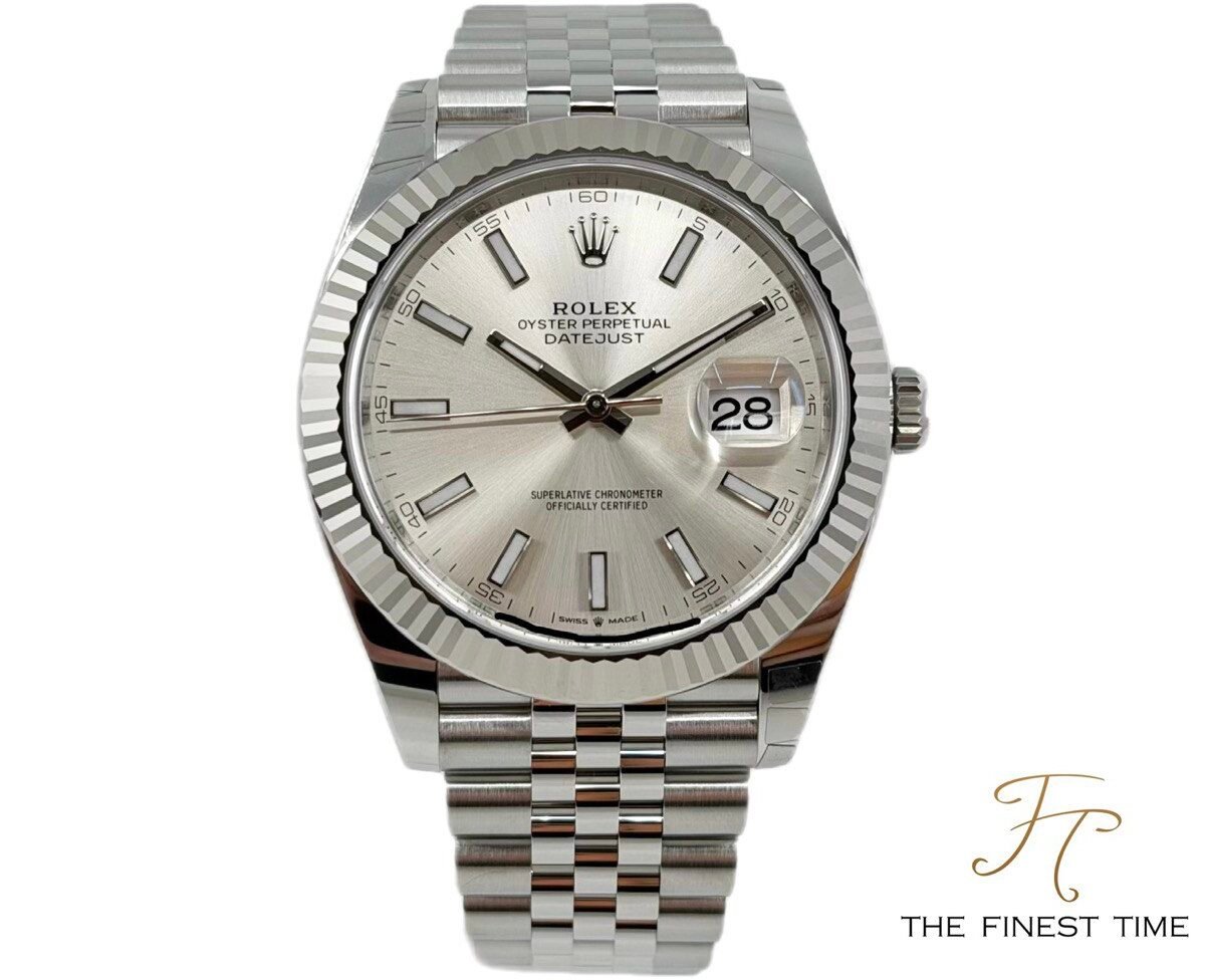 Rolex Datejust 41 126334 Silver Jubilee