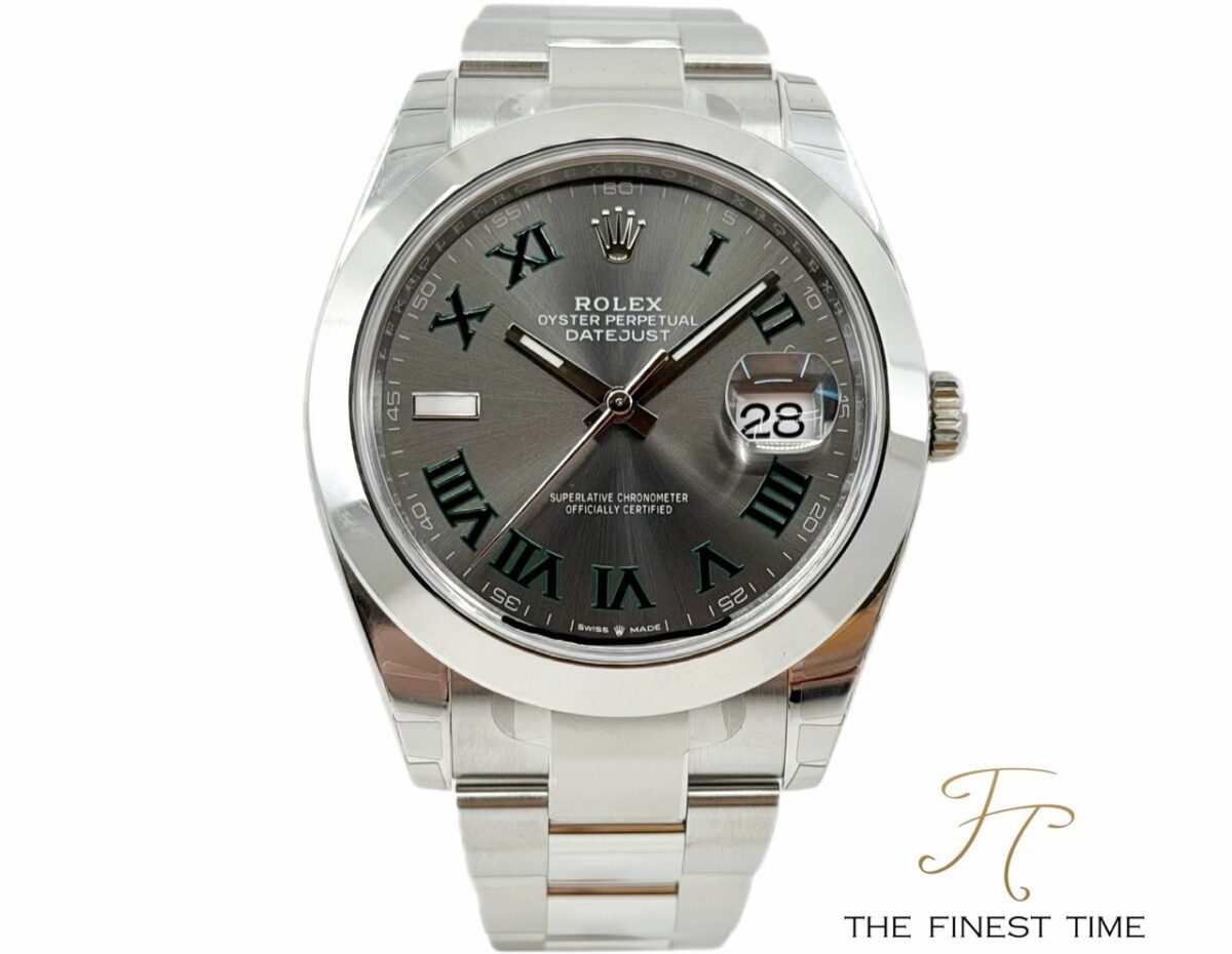 Rolex Datejust 41 126300 Slate 126300 Wimbledon Oyster