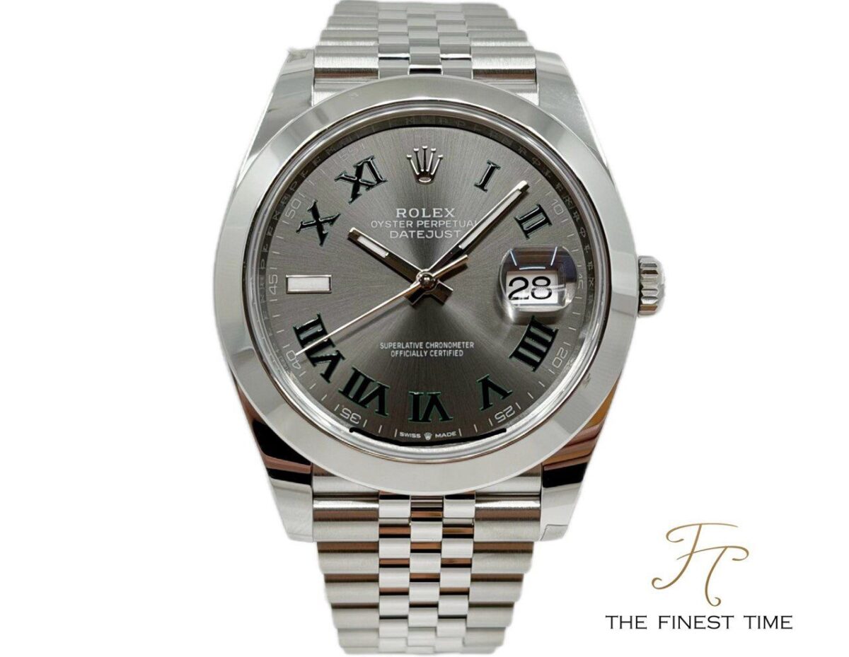 Rolex Datejust 41 126300 Slate 126300 Wimbledon Jubilee